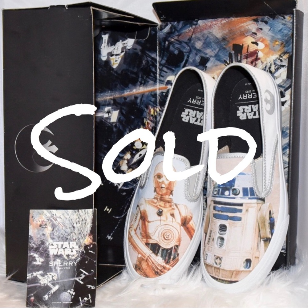 NIB Star Wars Sperry Loafers